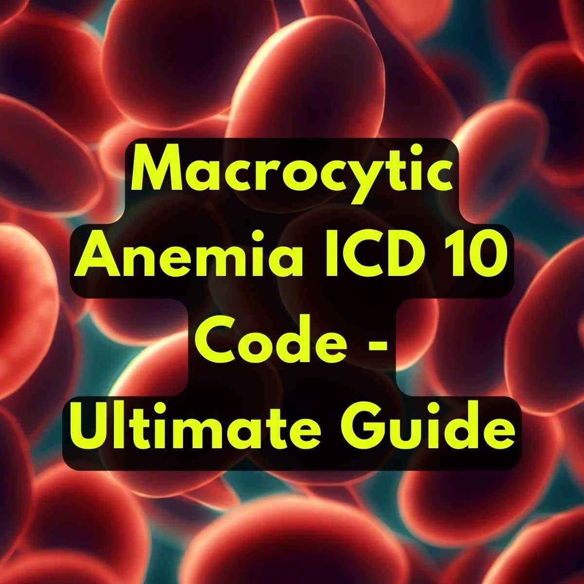 Macrocytic Anemia ICD 10 Code - Ultimate Guide