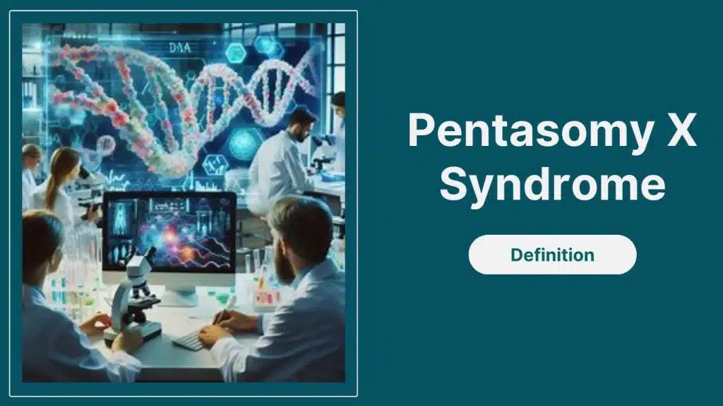 Pentasomy X syndrome Definition